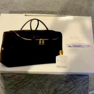 Gold Jay z power moves bag